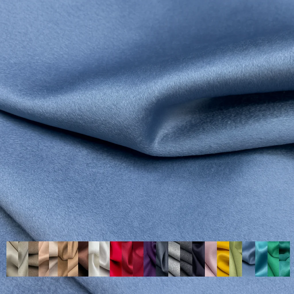 100x150cm Double-Sided 100% Cashmere Fabric, Suitable For Making High-End Coats, Trousers, Dresses And Sewing Fabrics