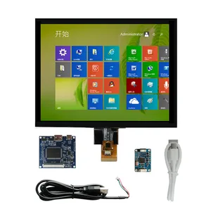 8 بوصة HJ080IA-01E IPS LCD شاشة تعمل باللمس لوحة التحكم HDMI-Monitor متوافقة مع Raspberry Pi PC TV Box أفضل 11 لوحة تلفزيون LCD عالمية للمبيعات - رقم 10