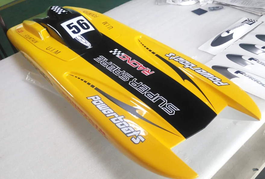 

DTRC Prepainted 26CC G26L Gasoline Racing KIT Fiber Glass RC Boat Hull Only DIY Model Speedboat Boy Toys TH13506-SMT7