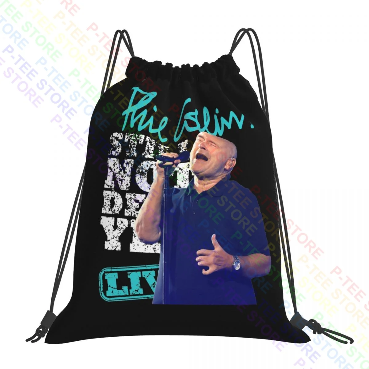 Phil Collins Still Not Dead Yet Tour 2019 Drawstring Bags Gym Bag Print New Style Eco Friendly School Sport Bag