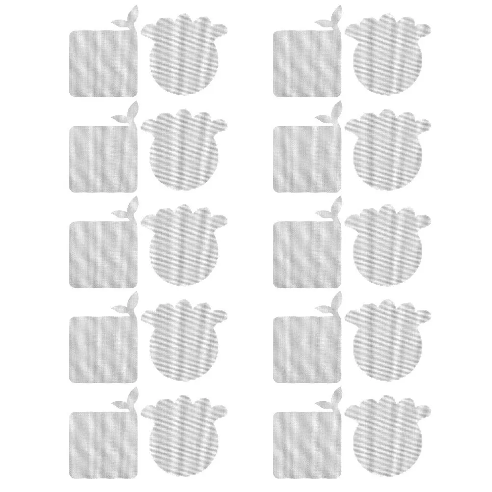 20Pcs Anti Clogging Sticker for Floor Drains Mesh Design Easy to Use and Detach Prevent Blockage in Bathrooms Shower Drain Cover