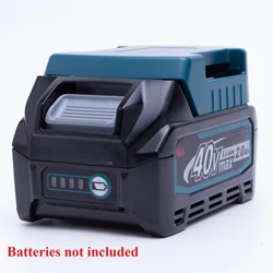 Cordless Mobile Power Bank Adapter for Makita 40V XGT MAX Li-ion Battery Indoor and Outdoor Use with USB TYPE-C(NO Battery )