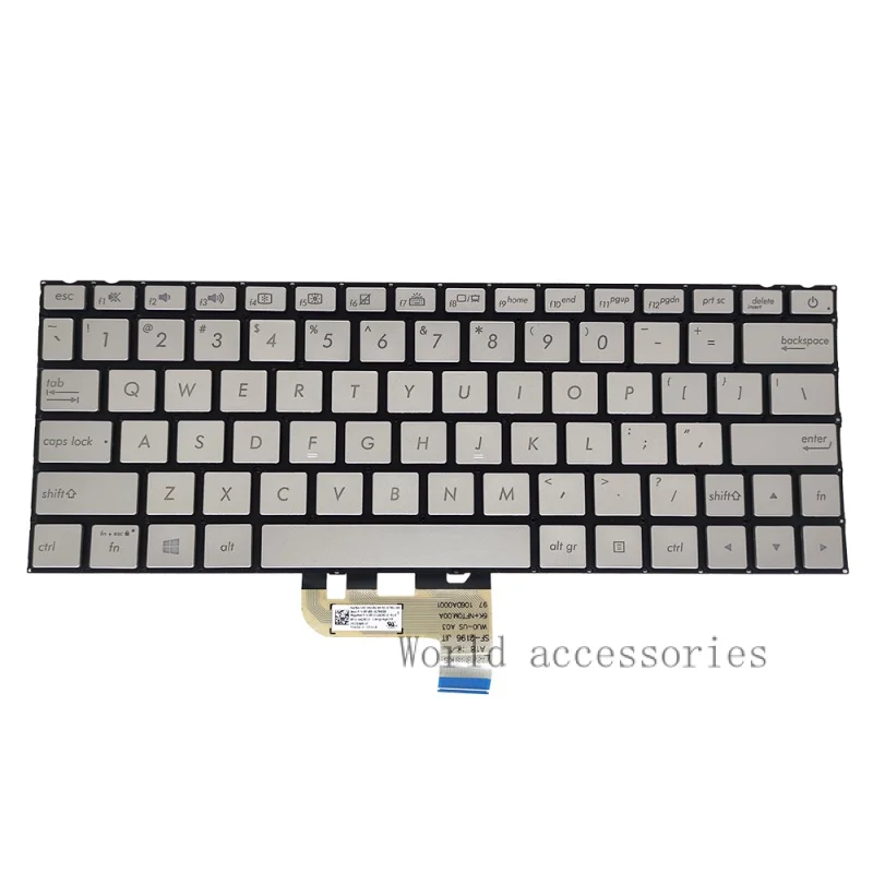 US Keyboard For ASUS ZENBOOK 13 UX333 UX333F UX333FN U3300F UF3300FC English Backlit