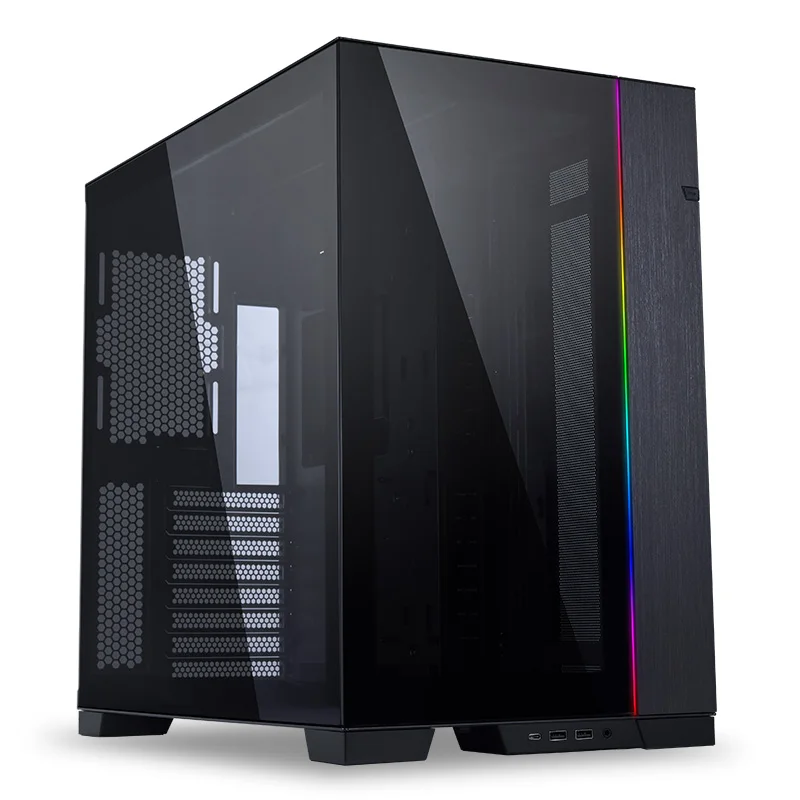 

100% OriginaLIAN LI O11 EVO Black Rev.2 PC Case Gaming MIDTower Water Cooling Support E-ATX/ATX/Micro-ATX/Mini-ITX Motherboard