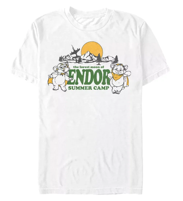 스타워즈 남성용 및 여성용 반팔 티셔츠, 공상과학 복고풍 캐주얼 프린트 스타워즈 로고 스트리트웨어 탑