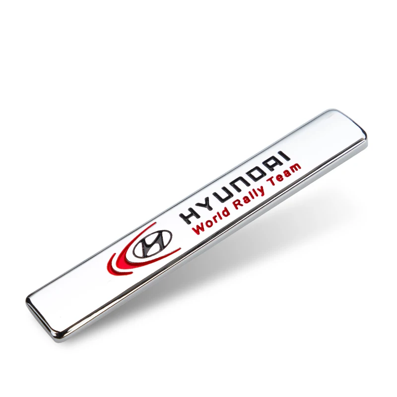 1 قطعة ثلاثية الأبعاد المعادن الرياضة VIP شعار شارة سيارة ملصق اكسسوارات لشركة هيونداي جينيسيس N-LINE I10 I20 I30 I40 IX20 IX35 كونا جيتز #3