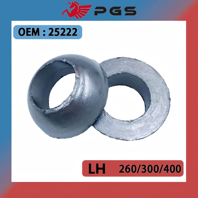 2 SZTUK Uszczelka wydechu motocyklowego Tłumik 25222 Do Linhai 260 300 400 ATV 25222 LH260 LH300 LH400 Uszczelka Tłumik 25222