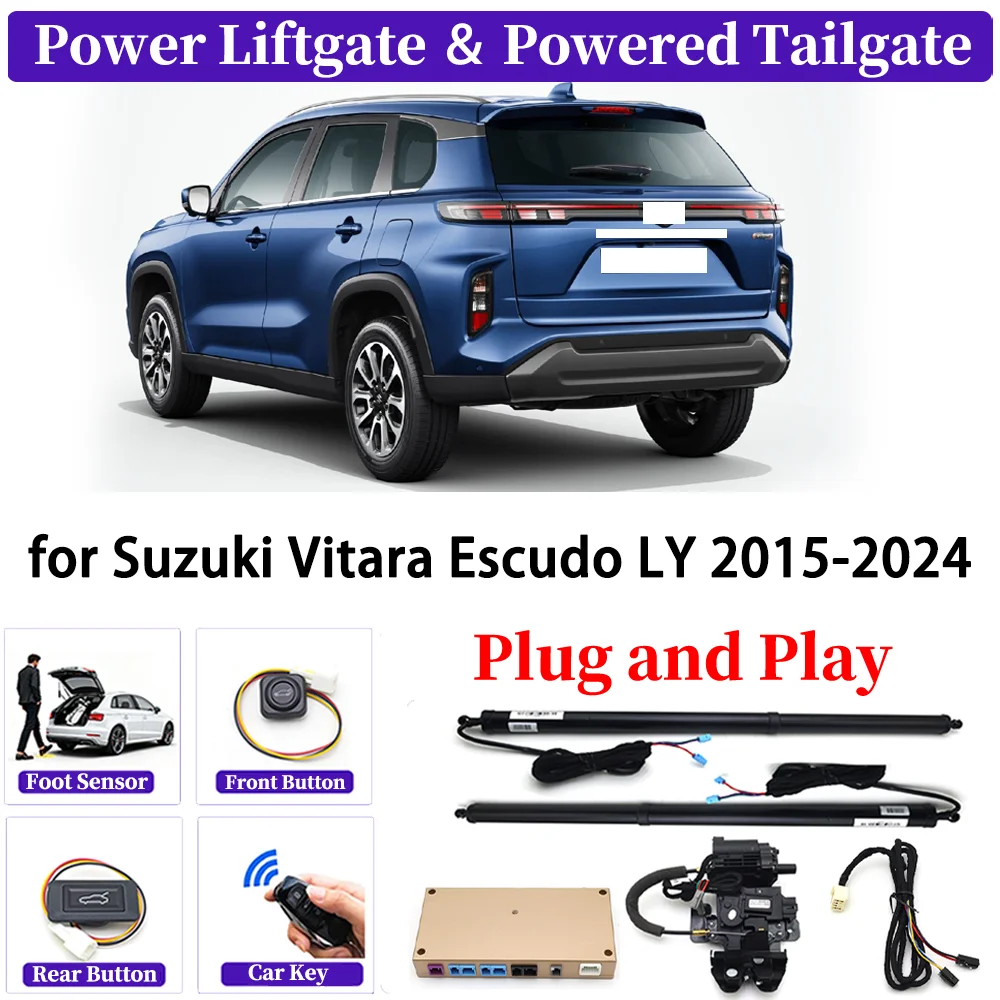 for Suzuki Vitara Escudo LY 2015-2024 Upgrade Car Automatic Power Liftgate Kit Smart Auto Electric Tailgate System Plug＆pla