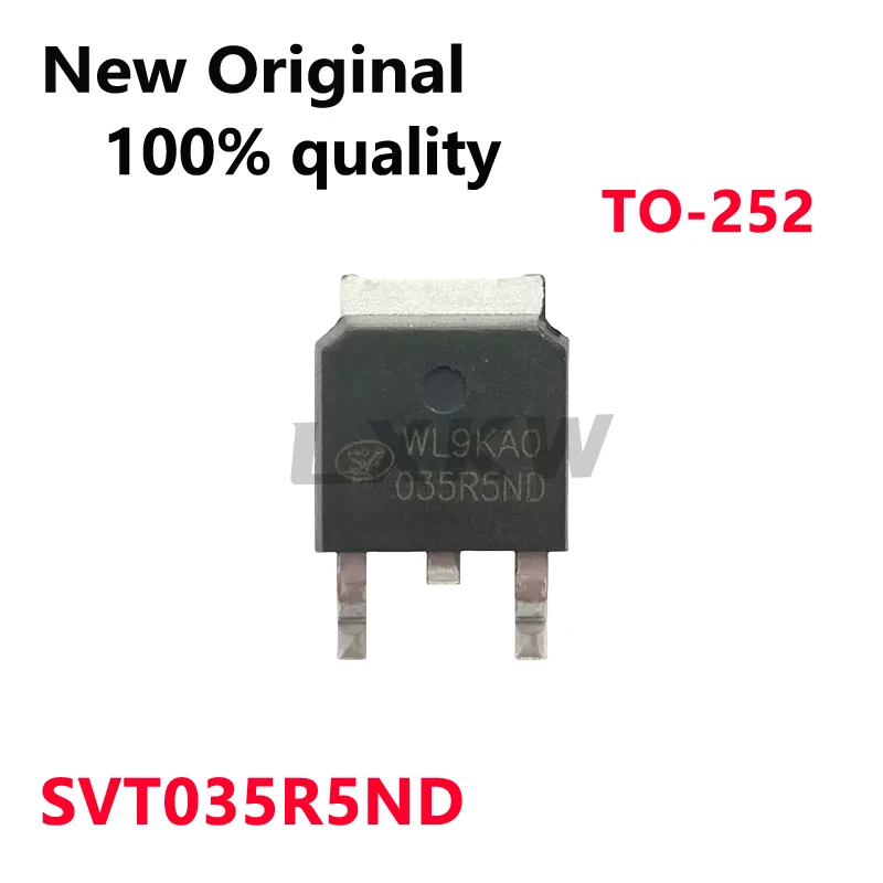 10/PCS New Original SVT035R5ND 035R5ND 100A 30V TO-252 N channel enhanced FET In Stock