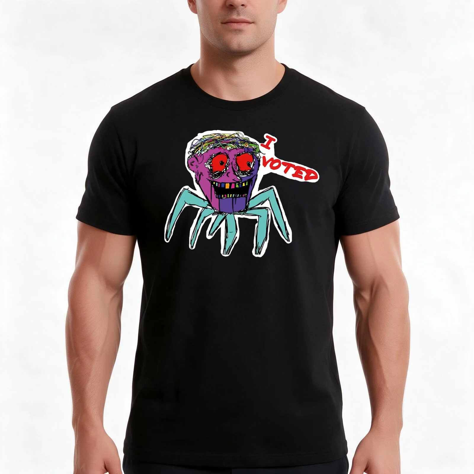 of Ulster County I Voted hudson rowan T-Shirt, Summer Casual Cotton Tee, Oversized Streetwear Tops, Vintage Graphic Print