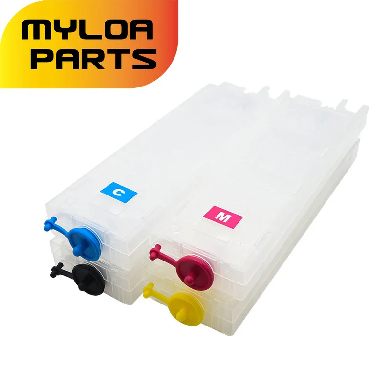 1set no chip Refillable Ink Cartridge compatible For Epson WF-C5290 WF-C5790 WF-C5210 WF-C5710 Printer chipless