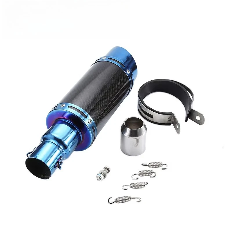 

STLF Motorcycle Muffler Exhaust with DB Killer Bike Moto Escape Cb400 Cb190r Cbr 150 Rc390 Motorcycle Exhaust Muffler