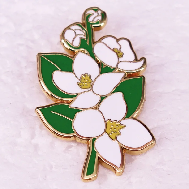 Pflanzen- und Insekten-Anstecknadeln, Metallbrosche in Form einer lila geblümten Libelle, Abzeichen für Jeansjacken, niedlicher und luxuriöser Schmuck – Detail 5