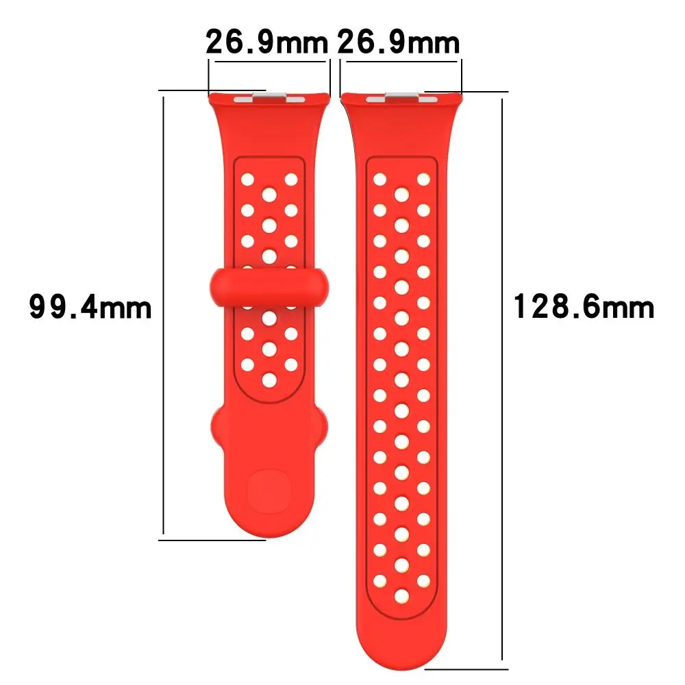 スマートウォッチ用の交換用シリコンストラップ,通気性のあるブレスレット,アクセサリー,redmi watch 4,xiaomi band 8 pro