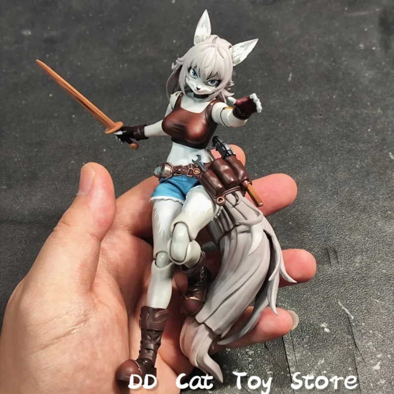 

In Stock Genuine LADoTOYS ERA-001 Liya-Alopex Fix Ver. Model Toys 1/12 Fox Scale Action Figure Collectible Toy Birthday Gift