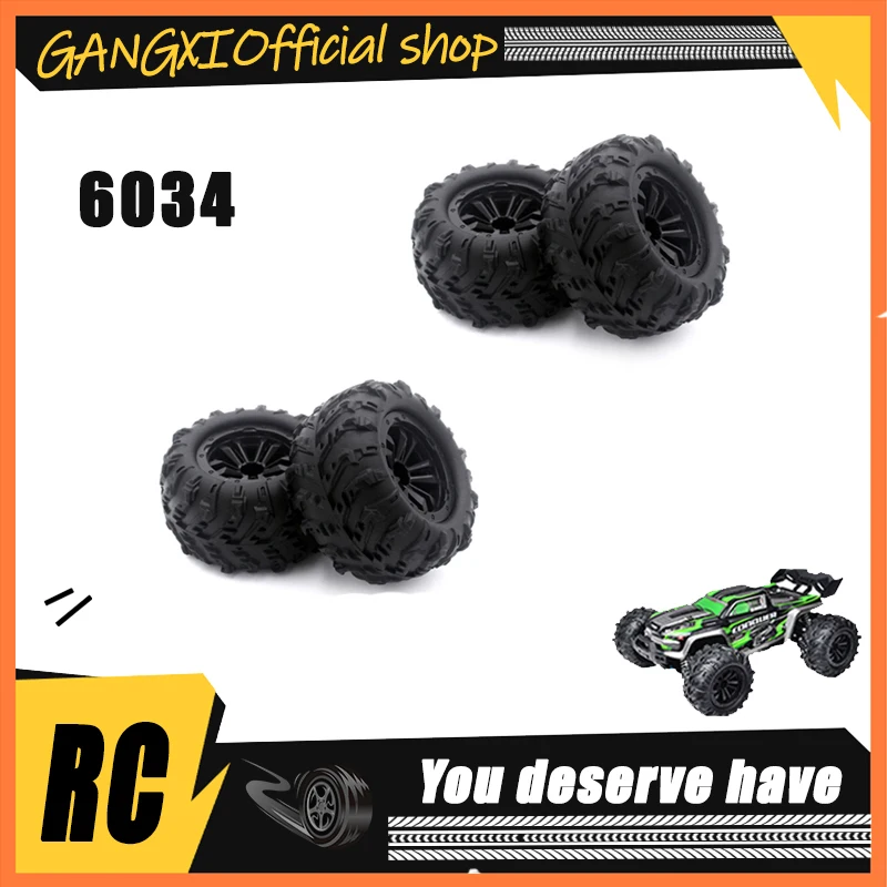 

SCY 16102 1/16 RC Car Original Spare Parts 6034 tire 4pcs Suitable for SCY 16101 16102 Car Be worth having