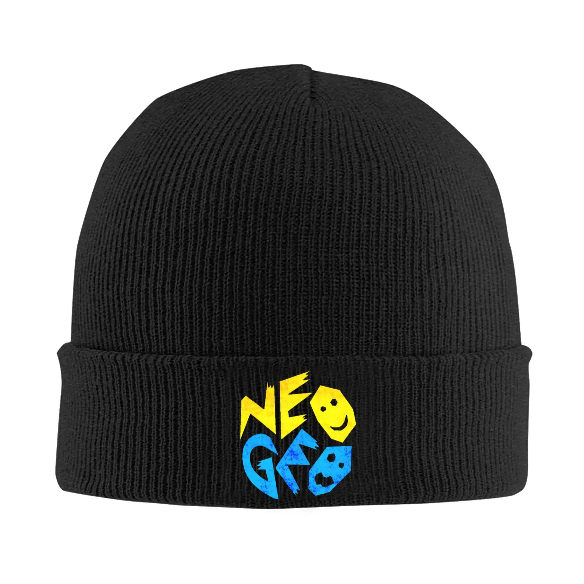 Custom Neogeos Arcade Video Game Bonnet Hat Cool Knit Hats Men Women Unisex Adult  Winter Warm Skullies Beanies Caps