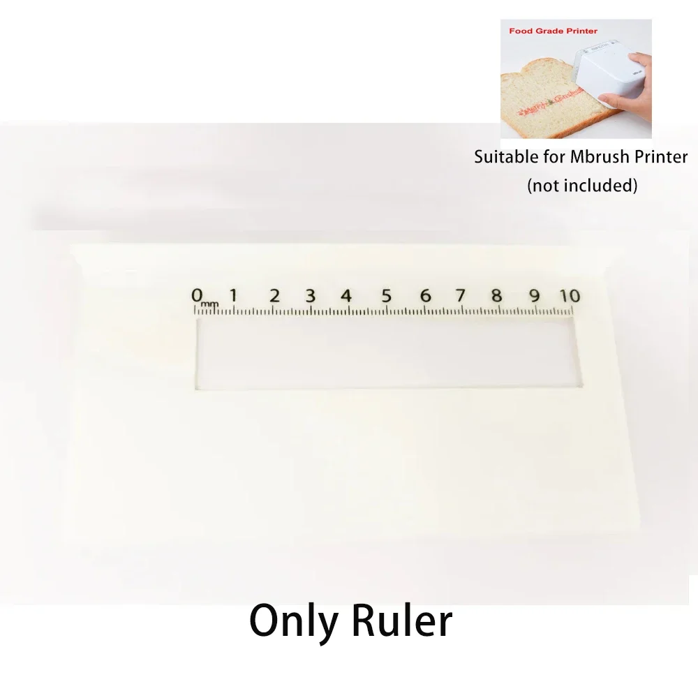 Print Pen High Quality Stainless Steel Ruler or Mbrush Food Printer Inkjet Micro Printer Plastic Ruler or Stainless Steel Ruler