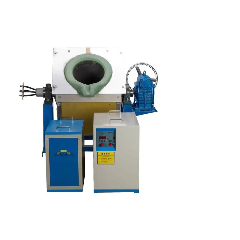 Medium Frequency Metal Copper Gold Silver Aluminum Iron High Temperature Melting Furnace