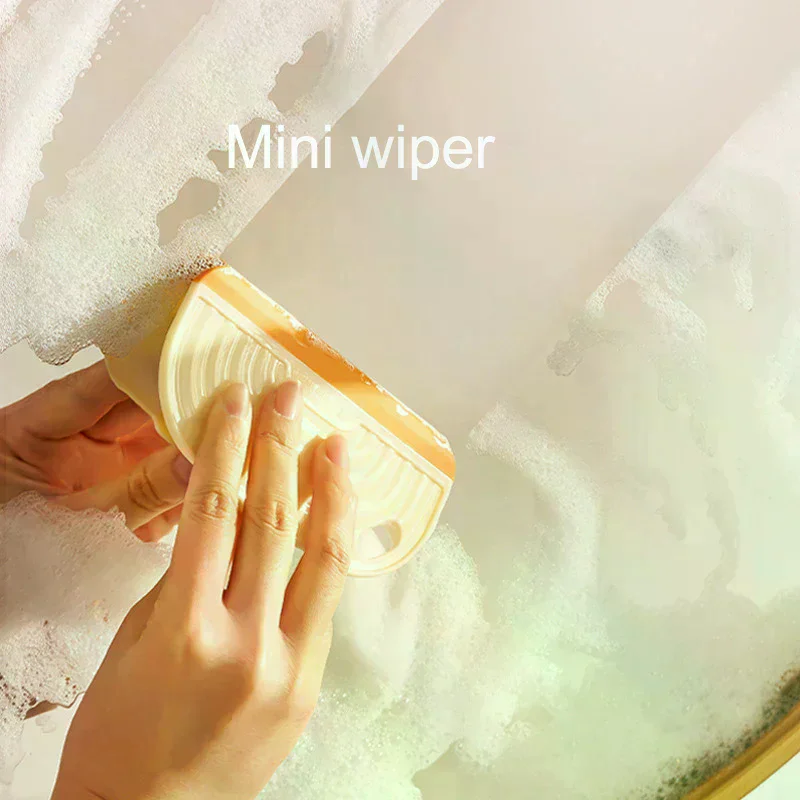 Non-Scratch Handy Squeegee Kitchen Sink Countertop Squeegee Window Mirror Water Wiper Clean Scraping Film Scraper