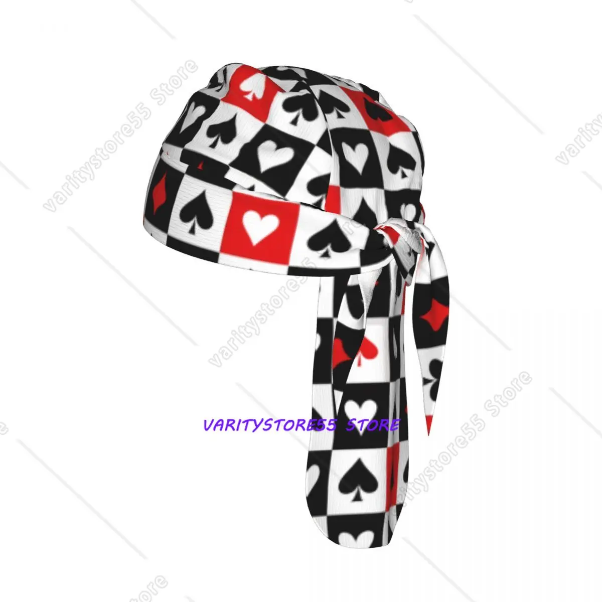 

Playing Poker Cards Sport Running Hiking Sunscreen Hood Headwear Cycling Cap Quick Dry Pirate Hat