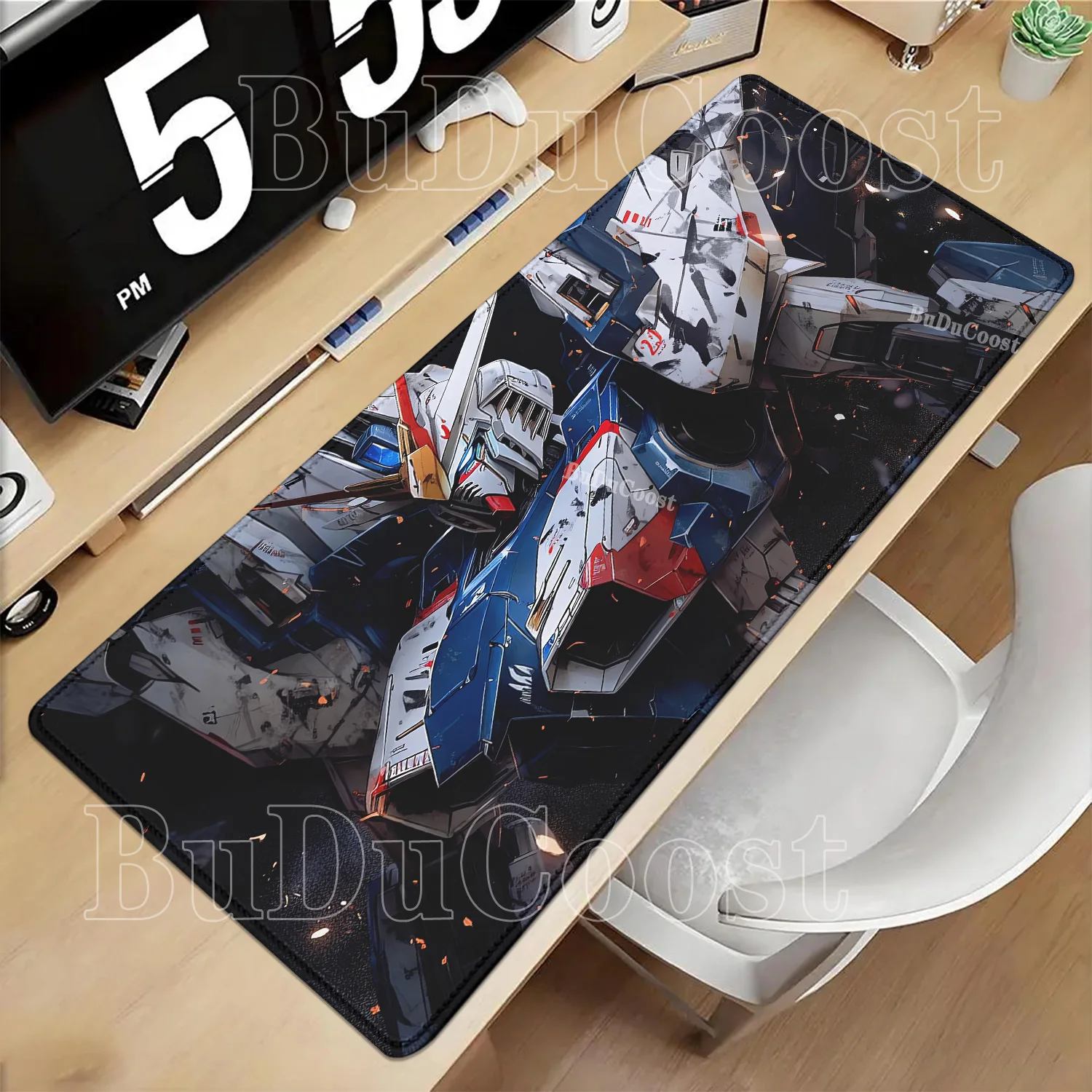 Anime Mouse Pad Gundam RX-78-2 Gaming XXL 400x900mm Mousepad PC Computer Keyboard Office HD printing overlock esports Desk Mat