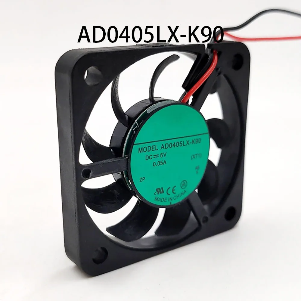 

Тонкий вентилятор охлаждения корпуса 5 В постоянного тока 0,05 А 40*40*6 мм 3,8 куб. футов в минуту AD0405LX-K90 радиатор Осевой поток
