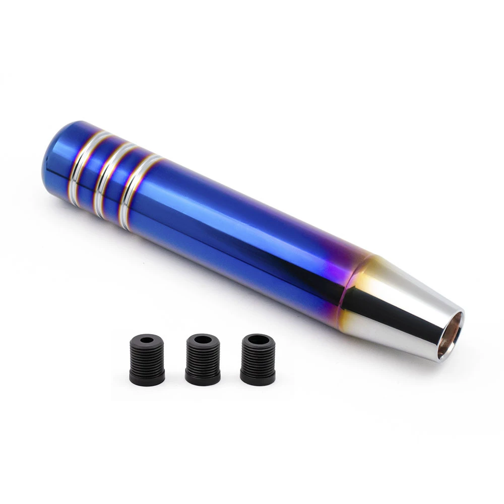 

Car Non-Slip Gear Shift Knob Manual Transmission Aluminum Knurled Shifter Lever Knob Fit For Universal Car