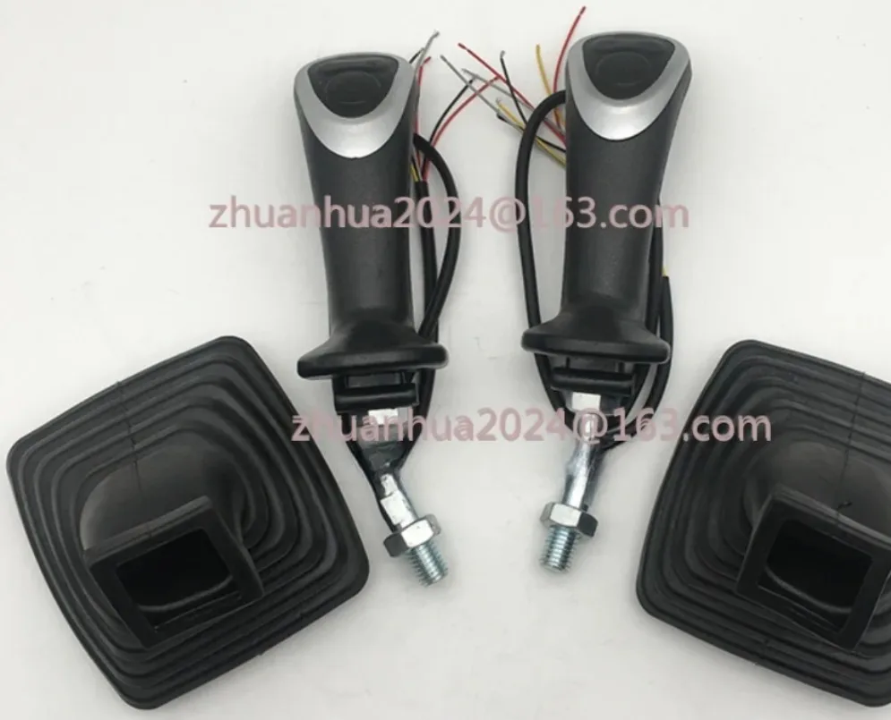 Para acessórios de escavadeira Hyundai R60-9 150-9 210-9 225-9 250-9 300-9VS joystick alça de borracha acessórios de alta qualidade