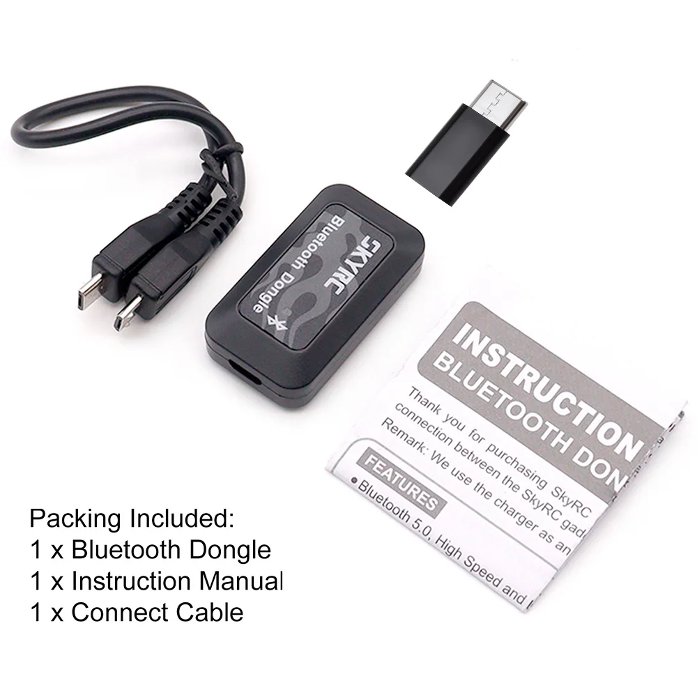 SKYRC Bluetooth Dongle BLM010 Add Wireless Capabilities To Your Gear SK-600135-02 RC Parts