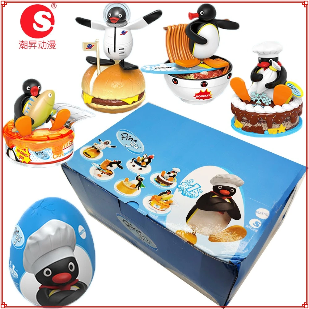 

Новая официальная серия Pingu Fun Scene, слепая коробка, украшение для рабочего стола, гашапон, креативная модная модель, игрушки, подарки-сюрпризы для детей