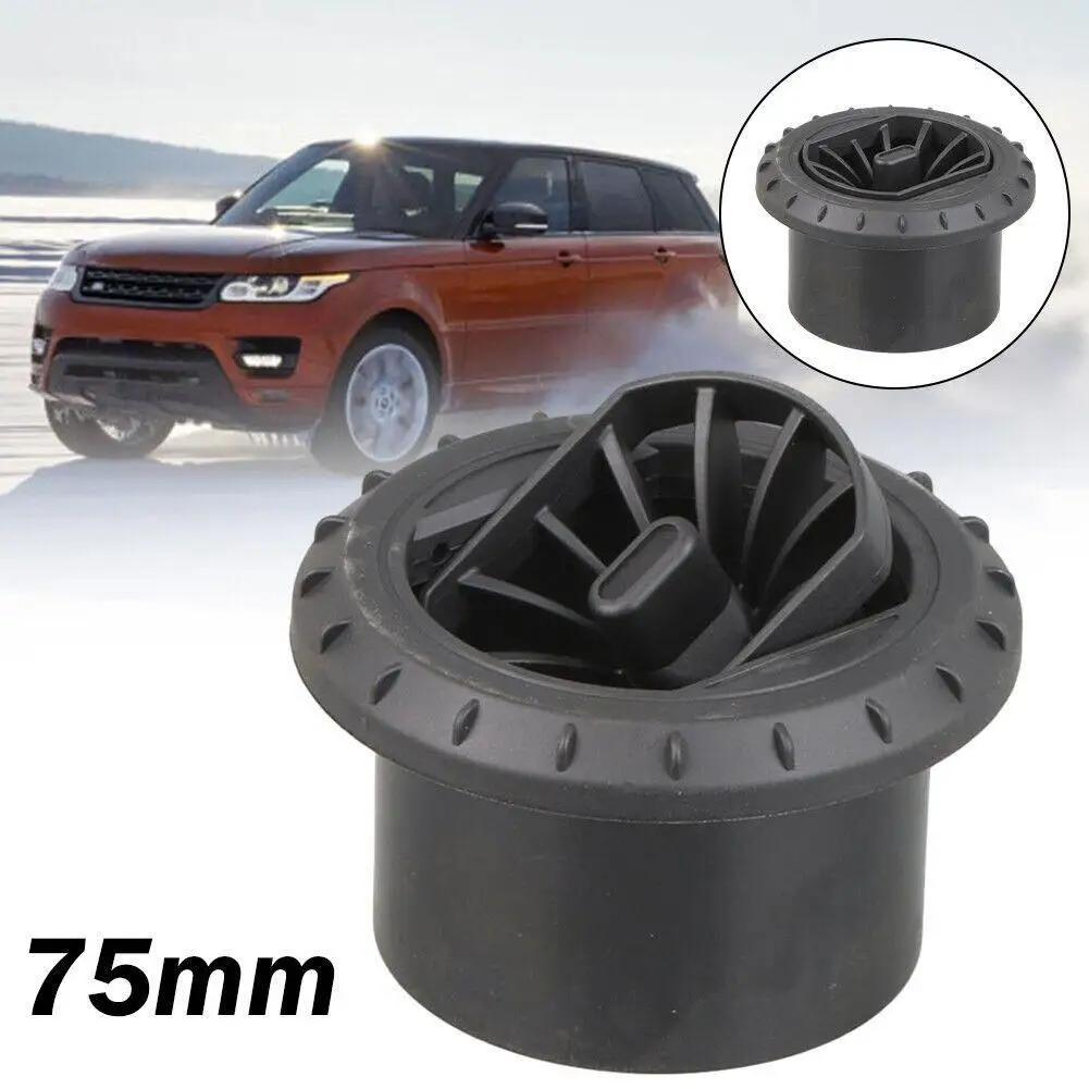 60mm 75mm Warm Air Vent Outlet Rotatable Air Diesel Heater Ventilation Tube Steering Device For Car Truck Van Camper U2S5