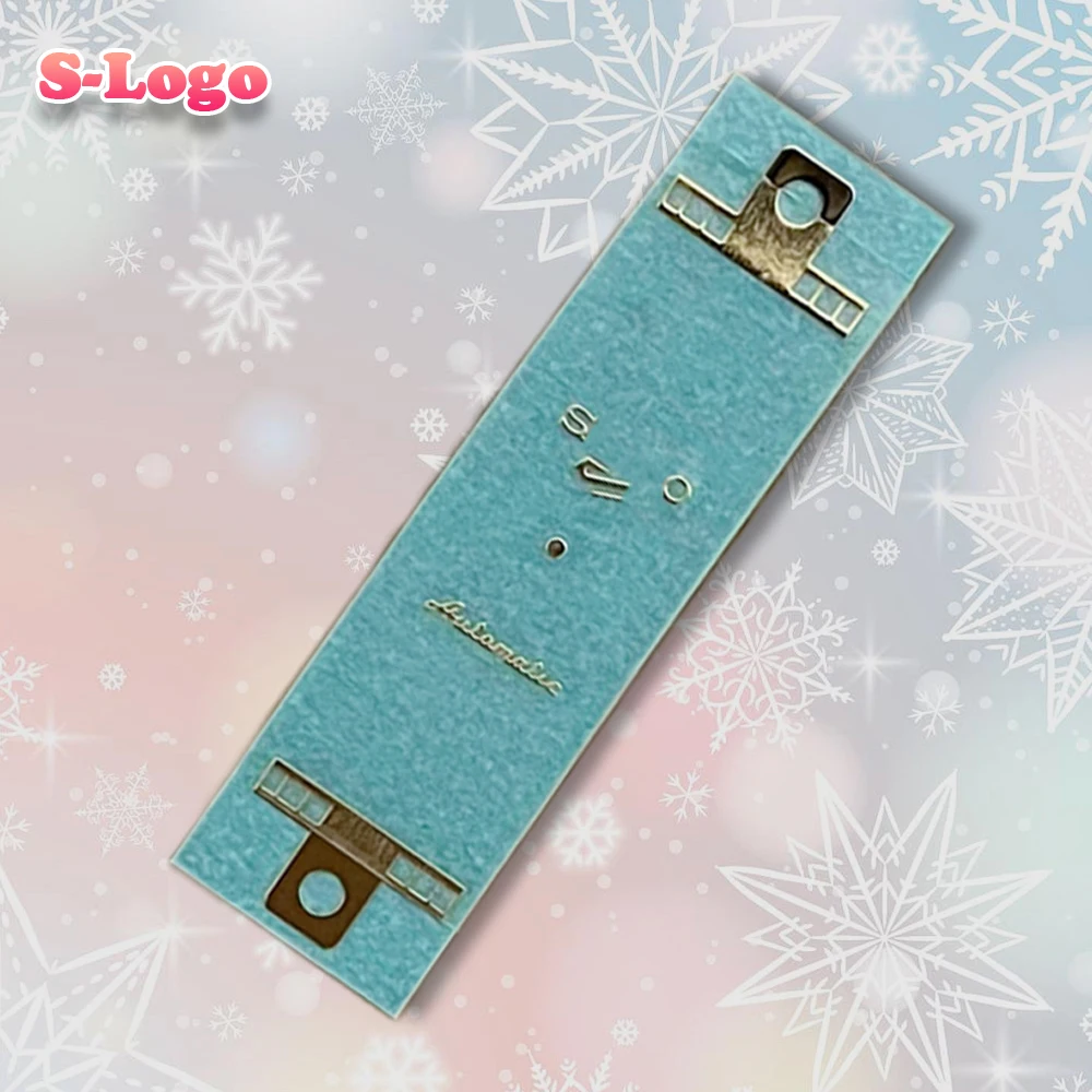 SS Logo Nickel Metal Stickers Suitable for 27-30mm dials With Automatic Convenient Paste  Watch Modification Accessories ﻿