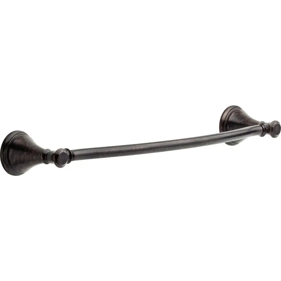 

FAUCET 79718RB Cassidy 18in Wall Mount Towel Bar Bath Hardware Accessory in Venetian Bronze