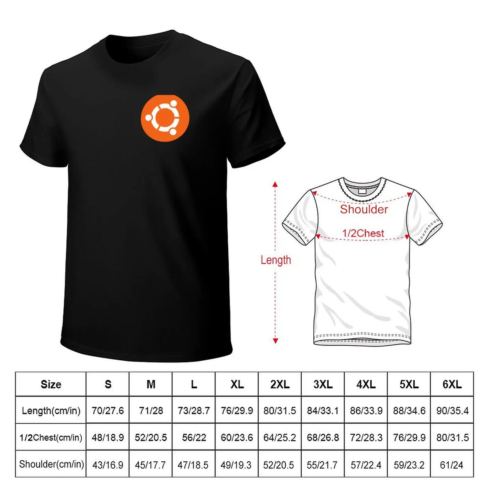 ubuntu linux T-Shirt heavyweights anime tshirt boys animal print anime shirts men