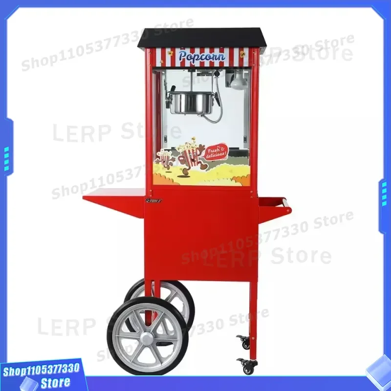 Commercial Popcorn Machine Electric Corn Popper Maker for Restaurant Home Use Baked Snack Appliance New Condition Retail Sale