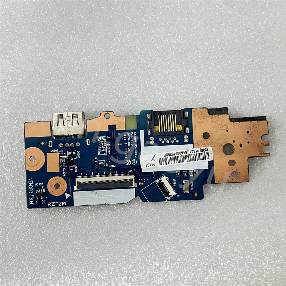 オリジナルレノボ-e15-gen-2-usb-wlan-イーサネット電源ボタンボード-5c50z44695-ns-d013