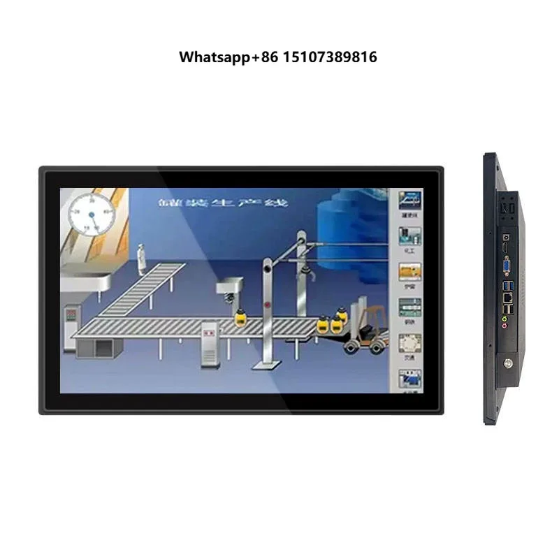 Outdoor High Brightness Waterproof All in One Open Frame Industrial Touch Panel Pc Marine Industrial Panel