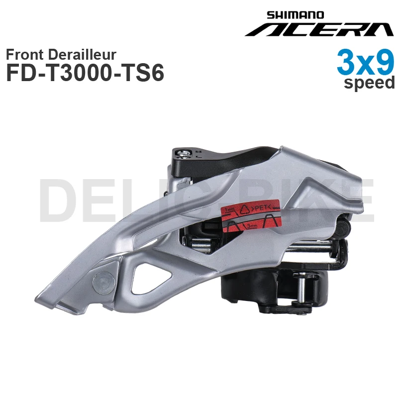 SHIMANO ALIVIO ALTUS Front Derailleur 3x9 Speed- TOP/ Down Swing