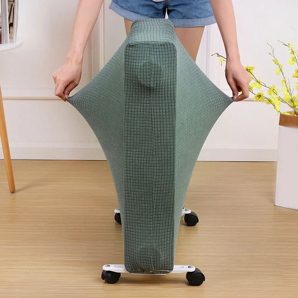 

Dustproof Soft Polyester Heater Cover for Home Radiators Oil Electric Heaters Easy Install Washable Universal Protective Cover