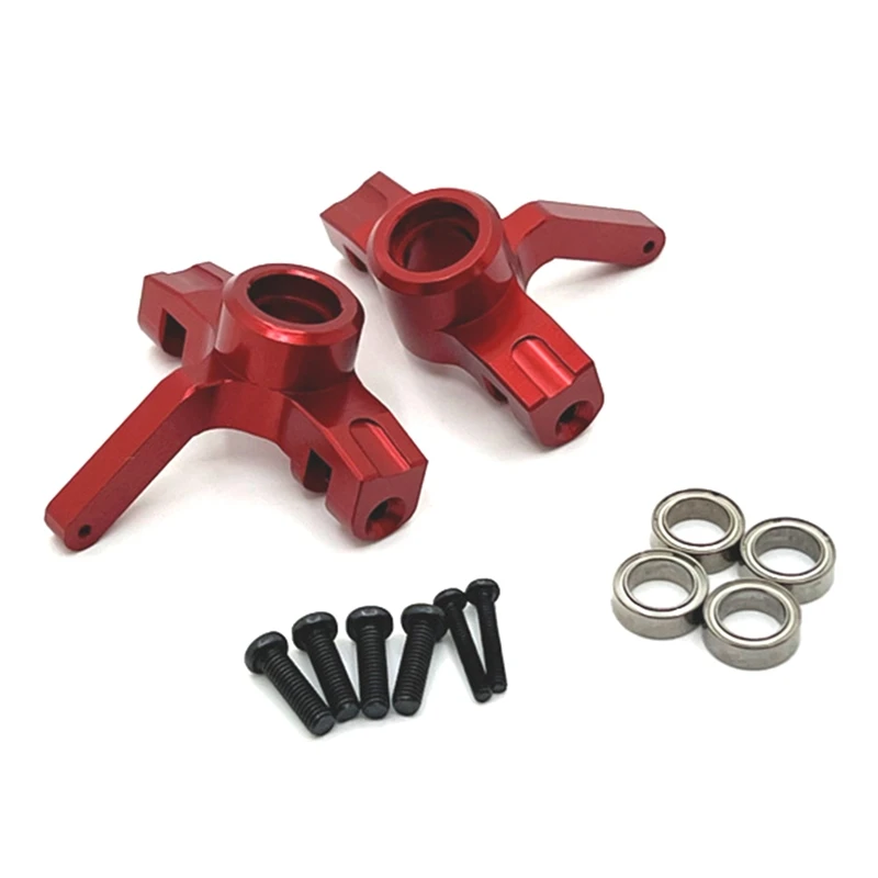 RC Car Front Steering Cup Kit for HOSPEED 1/14 14321 14322 14331   C8802,YDJ-D879 RC Car Upgrade Accessories Red