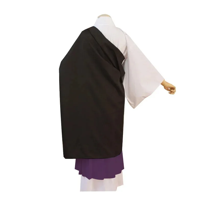 

Anime Uraume Cosplay Costume Wig Japanese Kimono Cape Monk Clothing Woman Halloween Traditional Festival Suita;6'x,9;y'