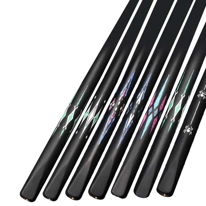 

American billiard cue 3/4 split club black eight 8 table billiards carbon cue profesional