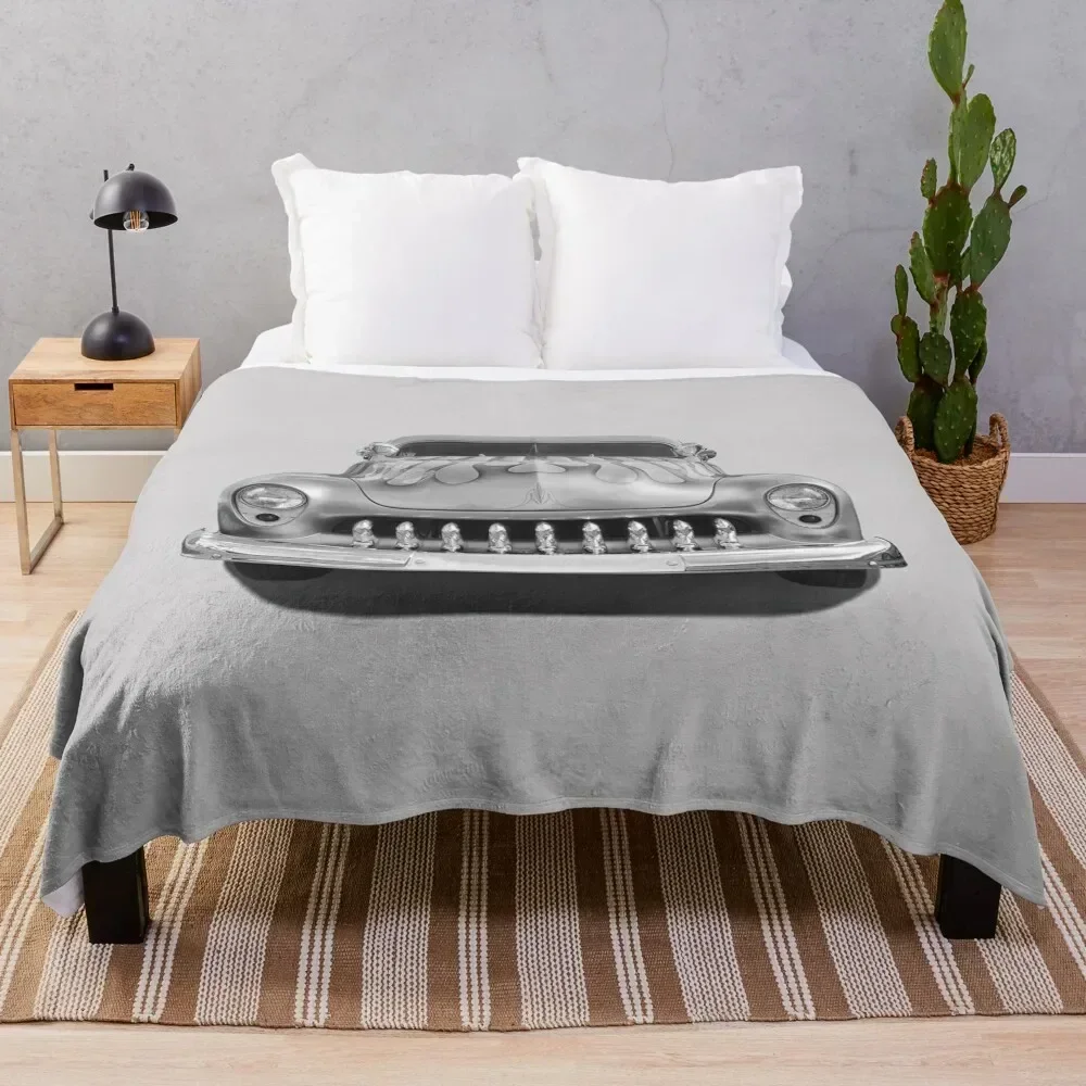 

1950 Mercury Cruiser Throw Blanket Elegant Warm Throw Blanket for Hotel Home