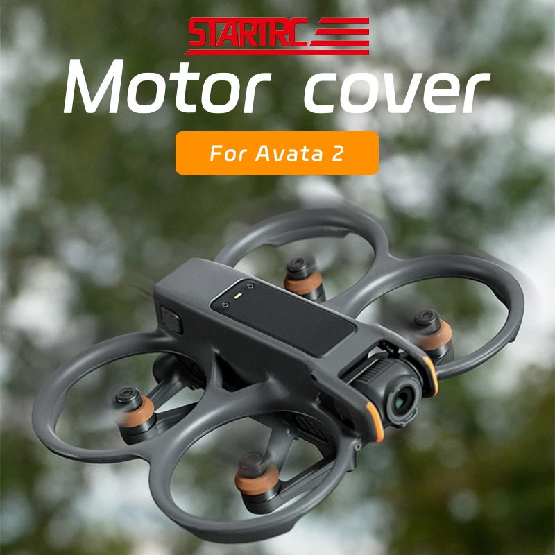 STARTRC Avata 2 Drone Parts 8pcs Motor Cover Protector For DJI Avata 2 Accessories Quick-release Motor Protector Light Weight