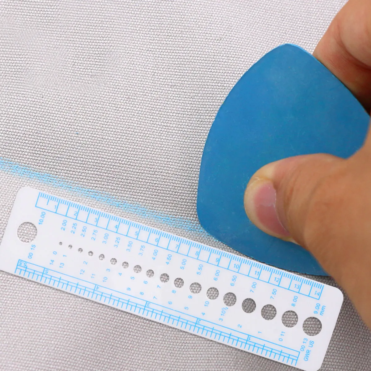 

10Pcs Knitting Measurement Rulers Plastic Cartoon Straight Ruler Clear Scale Durable Office School Supplies Straight Ruler