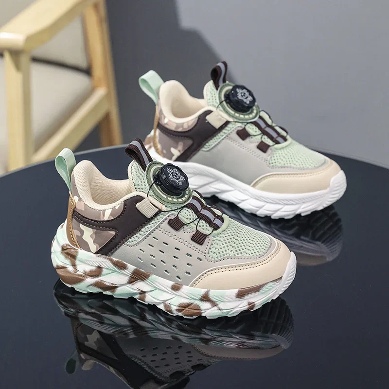 

New children's sports shoes for boys and girls, casual breathable mesh, wearable in all seasons, non-slip, lightweight running