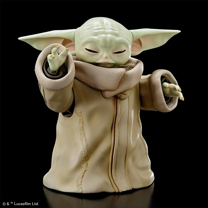 bandai-genuine-star-wars-the-mandalorian-model-kit-grogu-1-4-scale-plastic-anime-action-figure-assembly-collectibles-toys-gifts