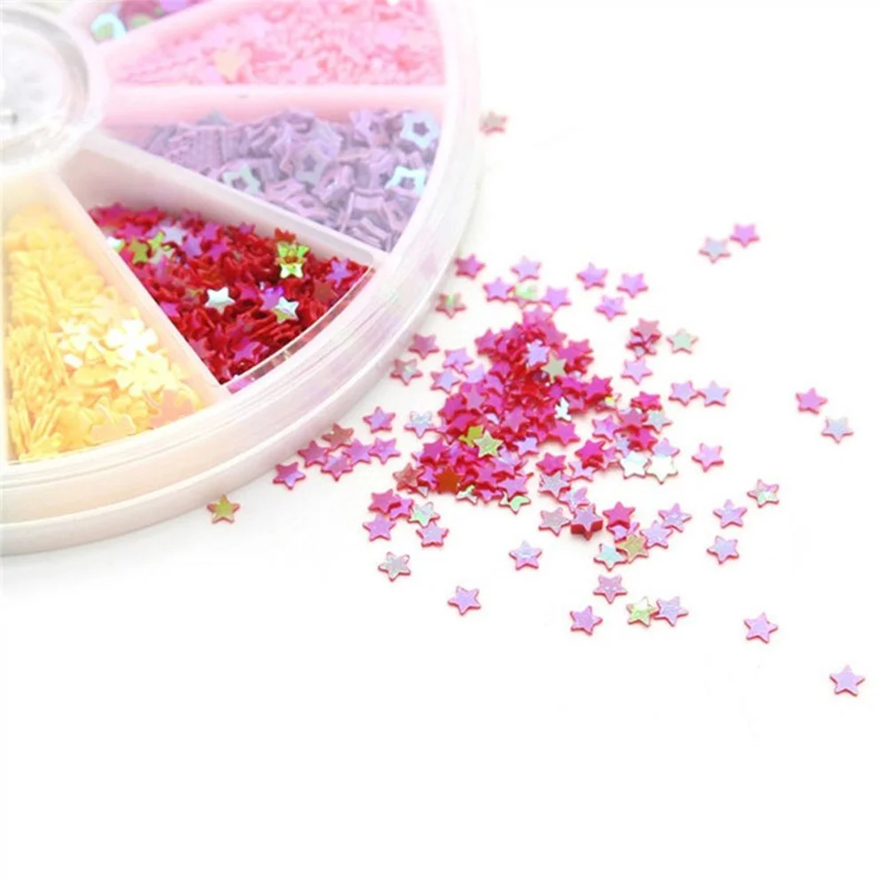 150-teiliges Nagelkunst-Material-Set, gemischter Stil, Nagel-Pailletten, Dekoration, DIY-Maniküre-Zubehör für Zuhause, Geschäft, Glitzer-Patch