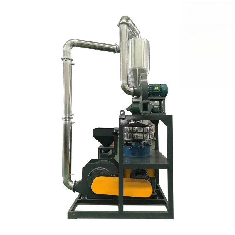 

PVC plastic mill, stainless steel water-cooled disc mill SMF-600 plastic industrial mill